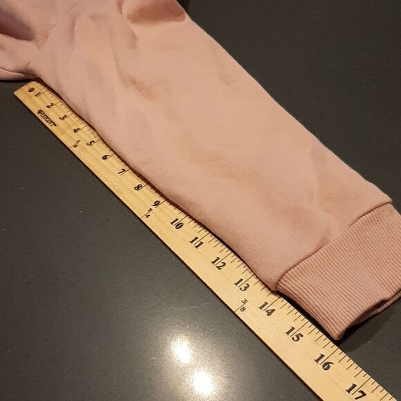 DIP Mauve Crop Top Sweatshirt Hoodie - Picture 10 of 13